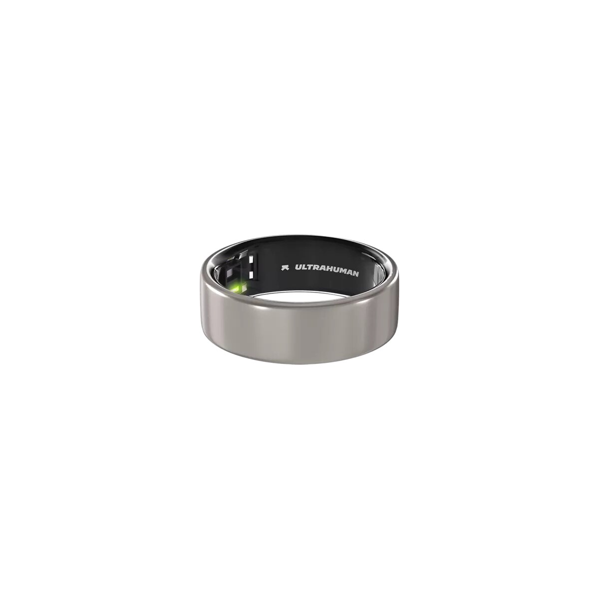 Orbit Ring Air — Ultra-Thin 2.2mm Featherweight Smart Ring in Satin Silver