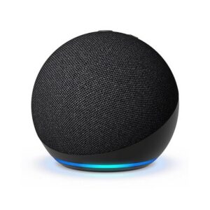 Orbit Smart Speaker — 360-Degree Wireless Room Speaker in Charcoal Acoustic Fabric